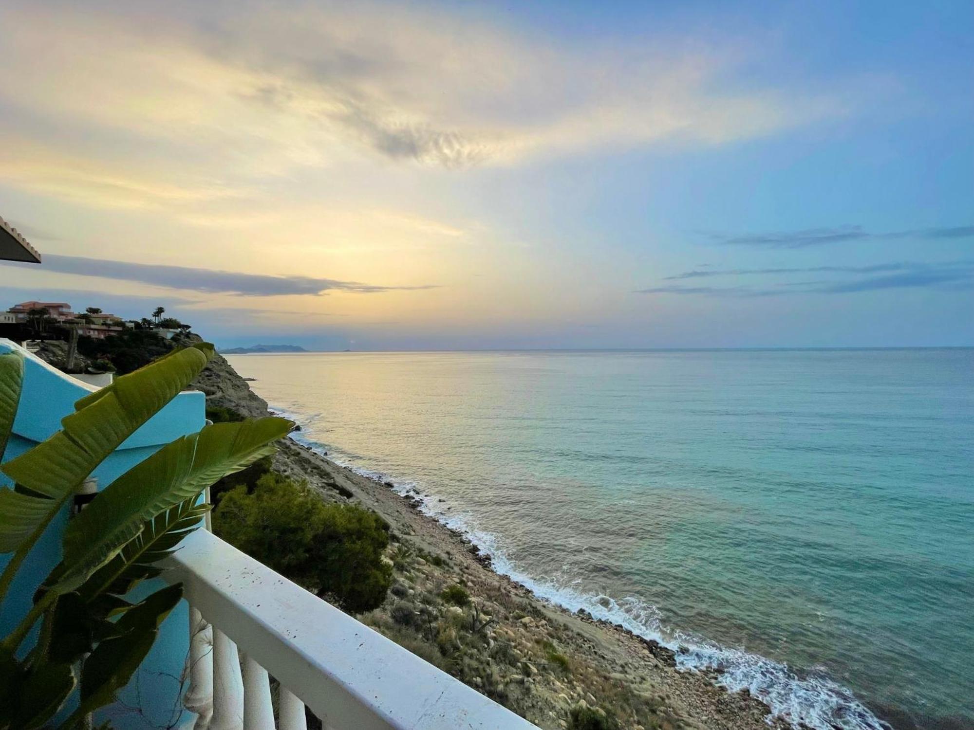 Casa Con Maravillosas Vistas Al Mar Alicante Kültér fotó